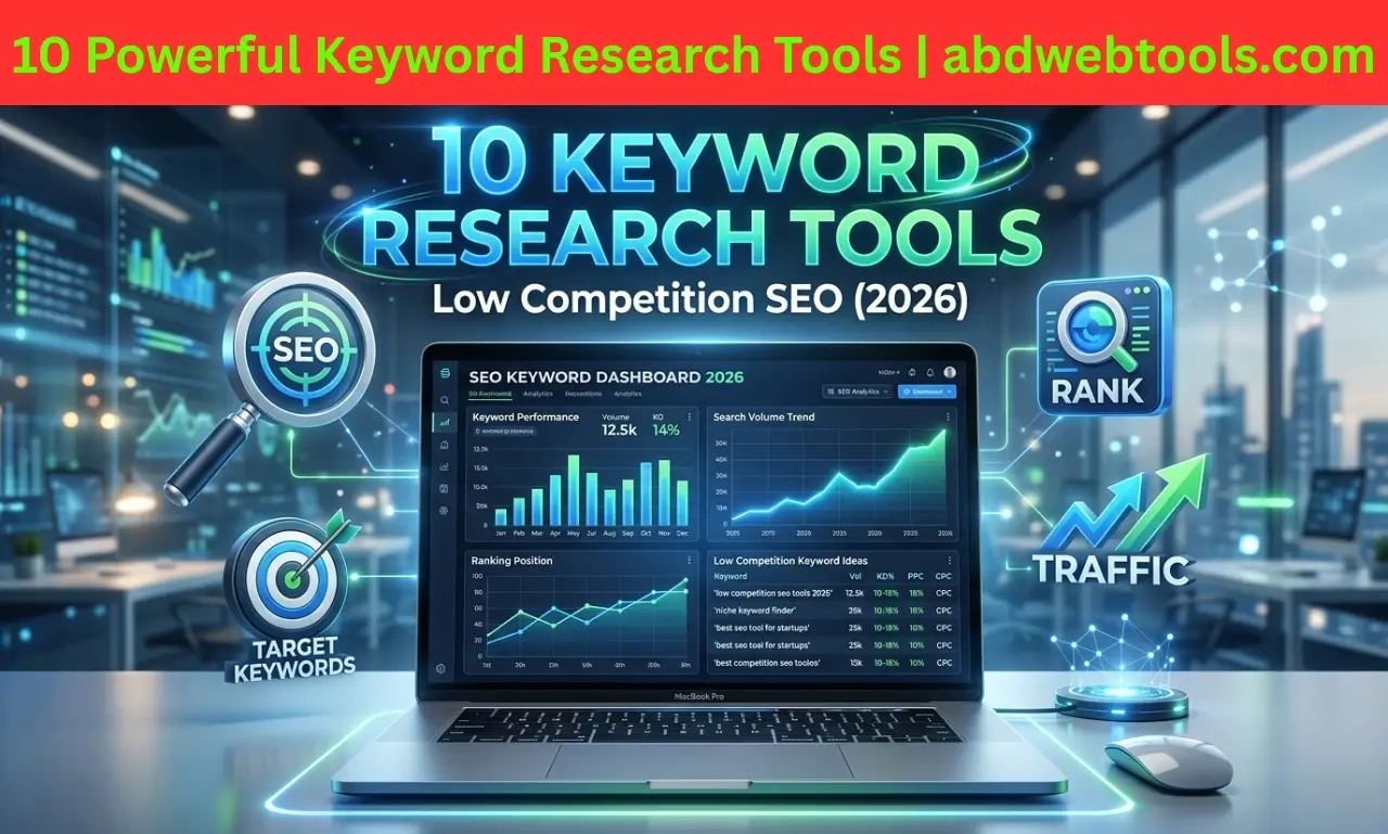 10 Powerful Keyword Research Tools for Low Competition SEO (2026)