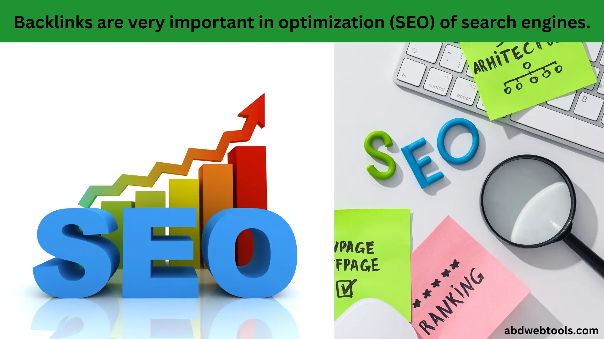 Backlinks are very important in optimization (SEO) of search engines.